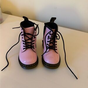 Dr. Martens Pink Kids Boots